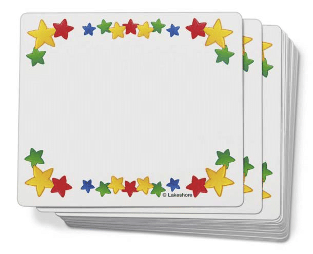 Lakeshore name tags - bright design, sturdy and versatile.