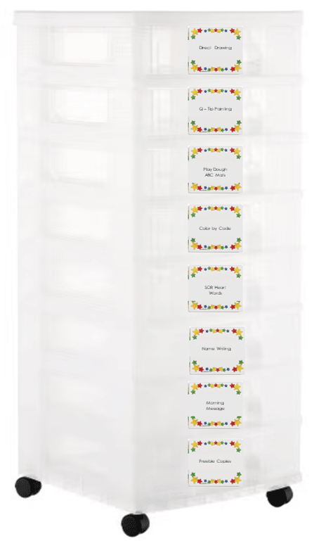 Centers are independently accessed by children.