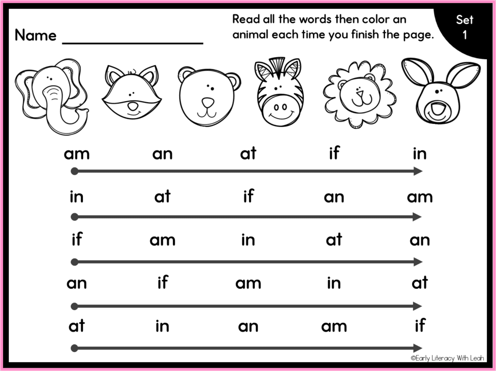 Repeated reading of the same words increases automaticity.